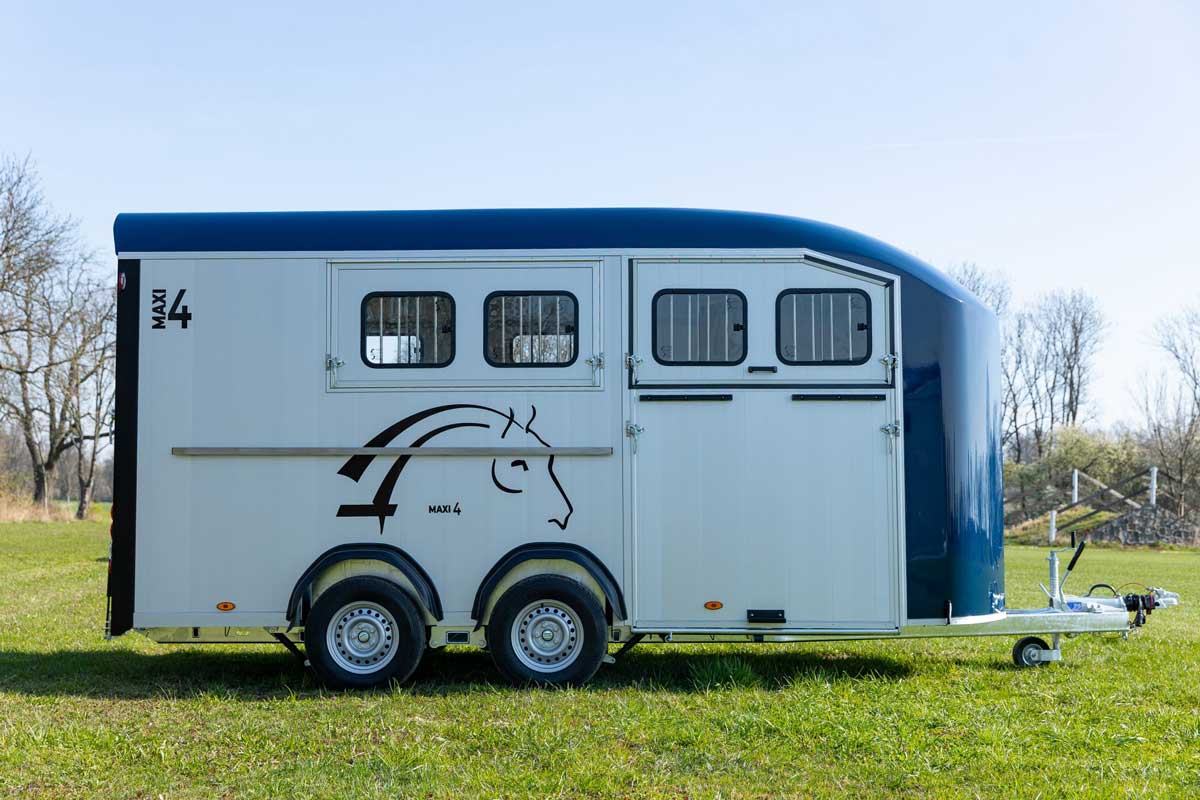 MAXI4 Herringbone - Four Horse Trailer
