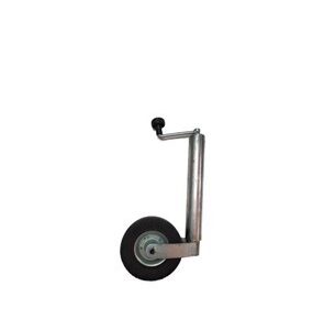Jockey Wheel Assembly 60mm Smooth Shaft H/D No Bracket