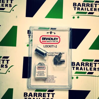 Bradley Doublelock Lockit1-2  Trailer Coupling Lock