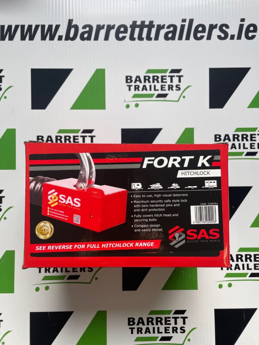 SAS FORT K HITCH DEBON BOX TRAILER
