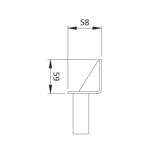 Genuine OEM Ifor Williams Front Ramp Hinge Pin Assembly Pair - Image 3