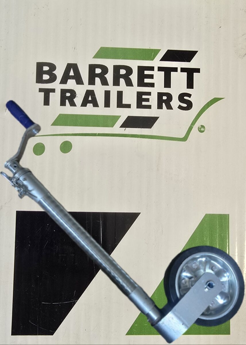 48mm 500kg Heavy Duty Serrated Jockey Wheel Assembley