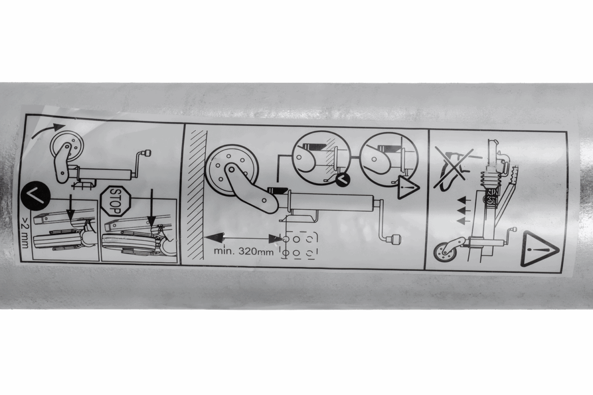 AL-KO 1223638 automatic jockey wheel 500kg 60mm - Image 3