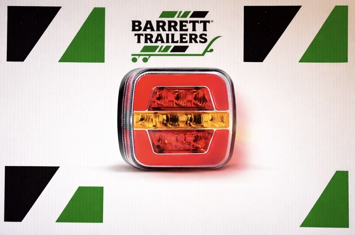 10-30V LED GLO Square Combination Lamp