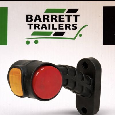 10-30V LED Glo Red/White/Amber LH End Outline Stalk Marker Lamp