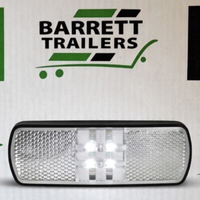 Perei 9-33V LED Clear Front Marker Lamp