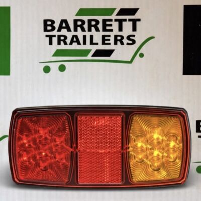 12V LED Right Hand Rectangle Combination Lamp