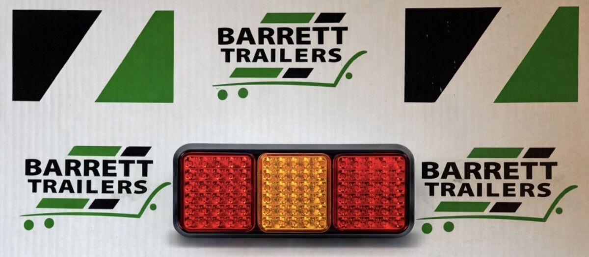 10-30V LED Triple Modular Lamp with Fog