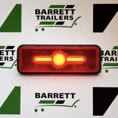 WAS 10-30V LED GLO Rear Red Marker Lamp