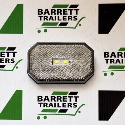 Aspock 12/24V Front Clear Flexipoint LED Marker Lamp