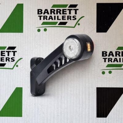 WAS 9-36V LED 45° RH Red/White/Amber Outline Marker Lamp