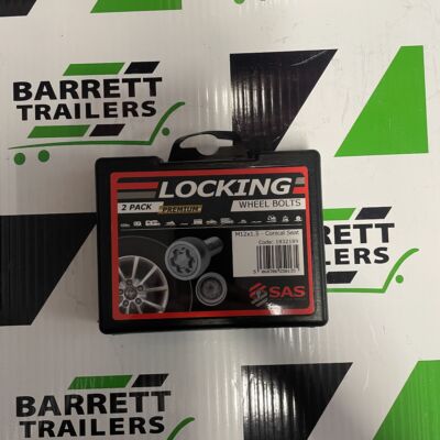 SAS Locking Wheel Bolts 2 Pack